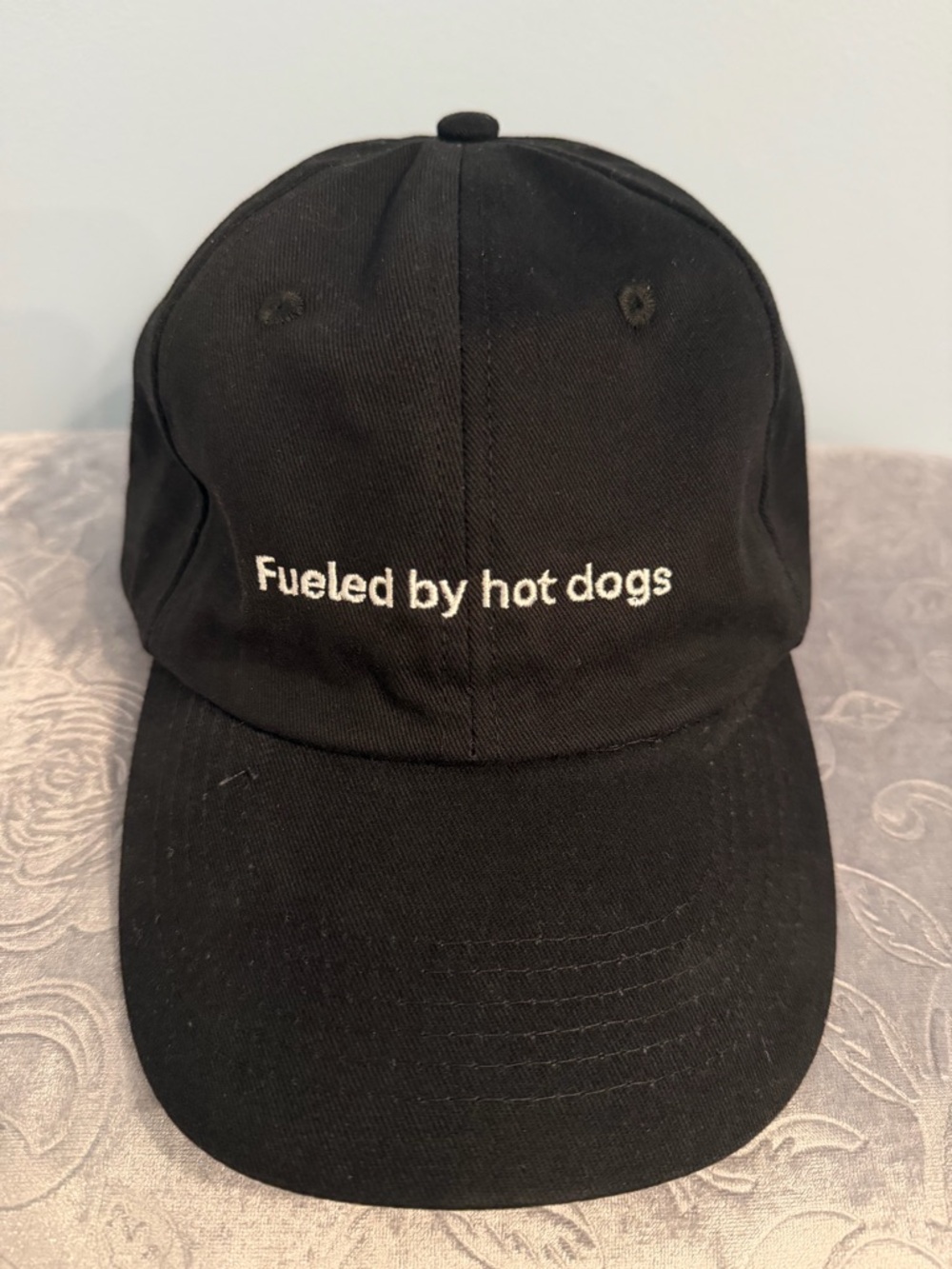 New T-Mobile Tuesday 'Fueled by Hot Dogs' Baseball Cap Black Unisex